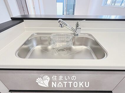 浄水器内臓ハンドシャワー付シンク