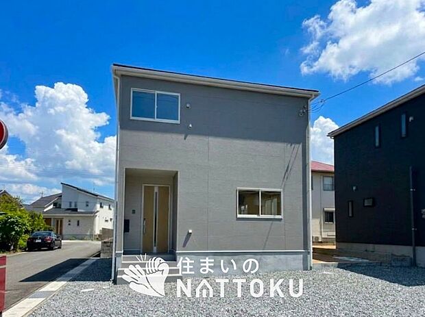 【現地写真(外観)【1号地】】健康被害に配慮したもっとも安全性の高い建材を採用し、シックハウス対策をしております。