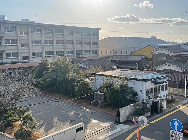 松山市立三津浜中学校(約1,600m)