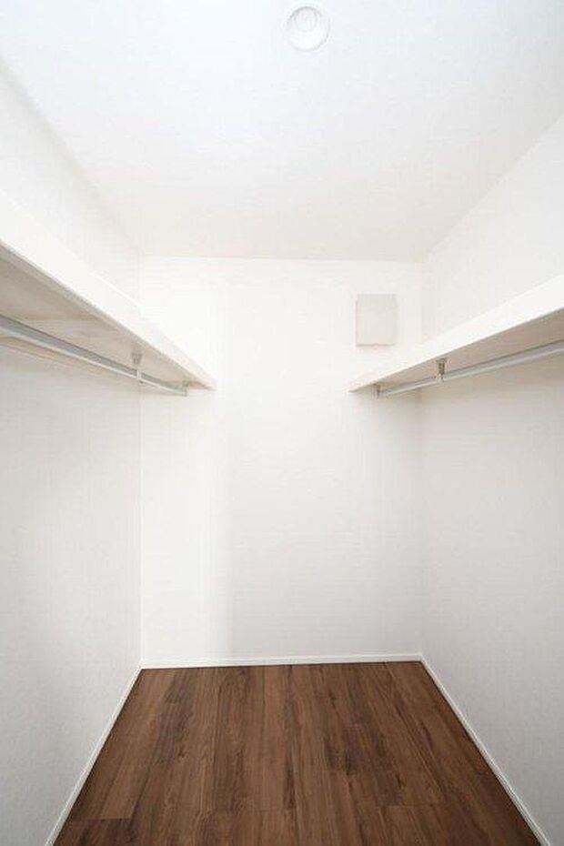 【収納】ウォークインクローゼットをご用意※施工事例です。実際の建物とは異なります。