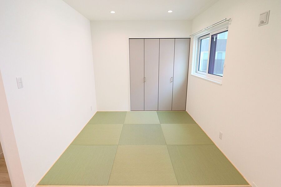 和室は来客用としてはもちろん、キッズスペースや家事スペースなどにも使え、幅広い用途で活躍します。