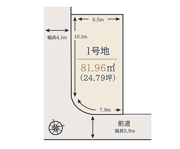 【建築条件無し土地:2799万円】
建築条件無し土地としても販売可能です。お好きな建築会社やハウスメーカーで建築でき、建築時期の指定もないため、ご家族のペースで理想の住まいづくりをご検討いただけます。