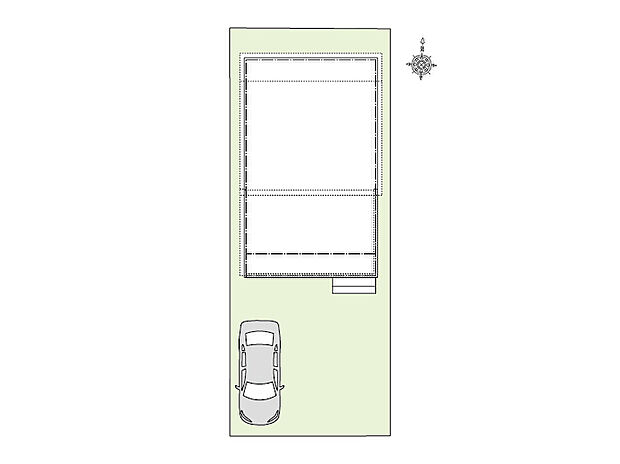 【配置参考プラン（No2区画）】土地価格7,700万円、建物価格3,800万円、建物面積94.85m2
本プランは一例で採用は土地ご購入者様の判断に委ねられます。※家具調度品は価格に含まれません。詳しくは係員にお尋ね下さい。