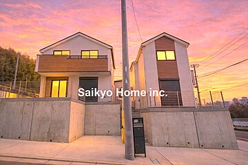 【自宅送迎可能】八王子市上柚木　新築分譲住宅　全2棟 外観