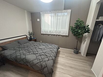 主寝室6帖とWIC3帖