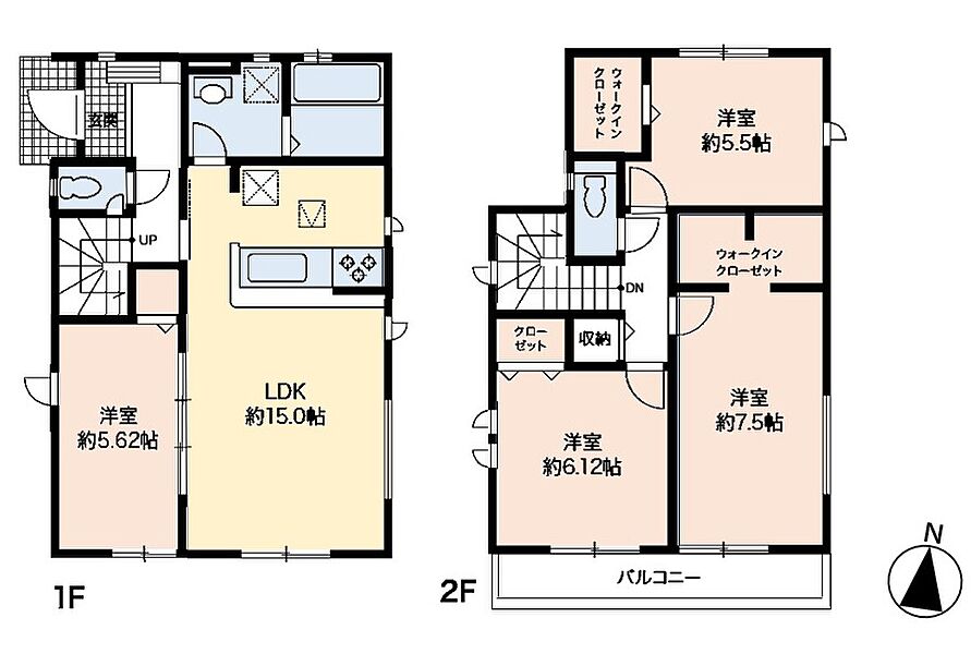 1階に居室がある4LDK