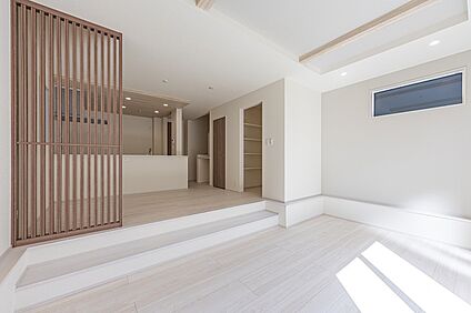 格子仕切り施工例