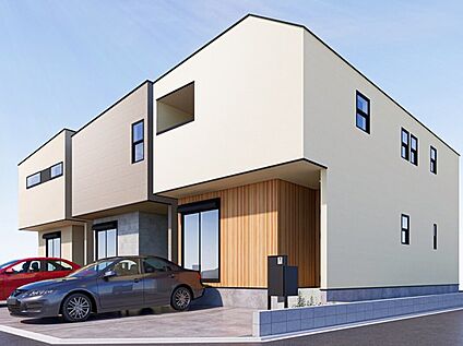 街並み外観パース