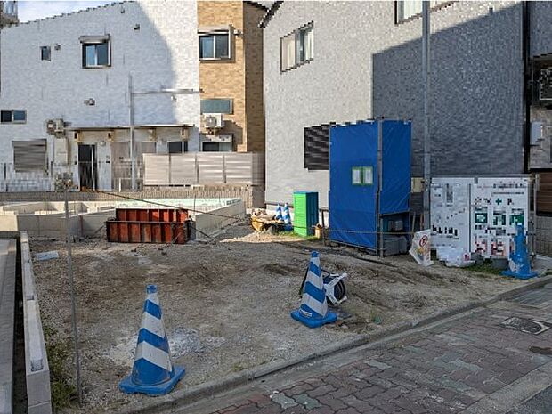 【外観】基礎工事中(2026年9月撮影)