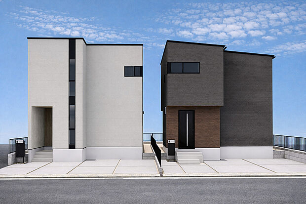 ■外観パースは完成予想の為、イメージとなります。