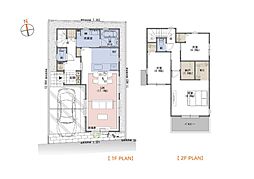 3LDK＋納戸＋WIC＋階段下収納