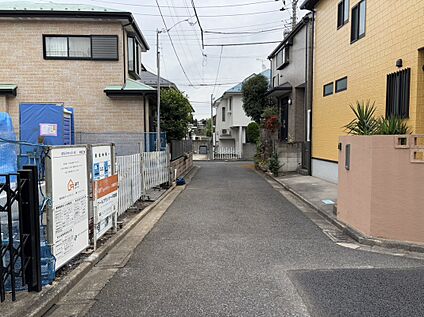 前面道路含む現地写真