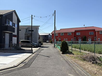 前面道路含む現地写真
