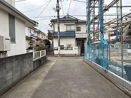 前面道路含む現地写真