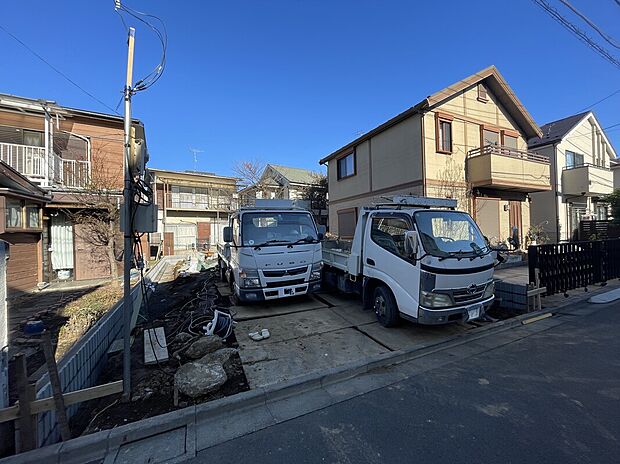 【前面道路含む現地写真】現地（2025年12月）撮影