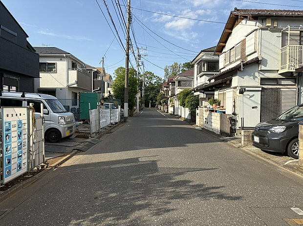 【前面道路含む現地写真】現地(2026年4月)撮影
■南東側幅員約6.0m公道に接面