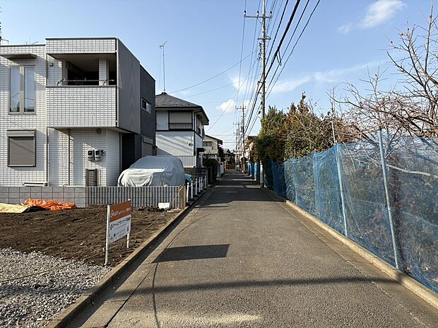 【前面道路含む現地写真】現地（2026年1月）撮影