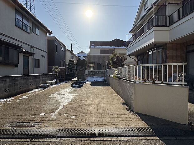 【前面道路含む現地写真】現地（2026年2月）撮影
■北東側幅員約5.0ｍ公道に接面