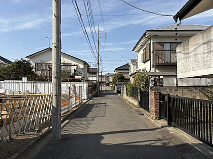 前面道路含む現地写真