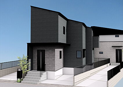 完成予想外観（B号棟）