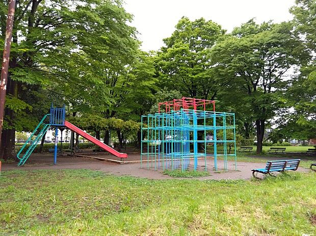 新坂下公園(約600m)