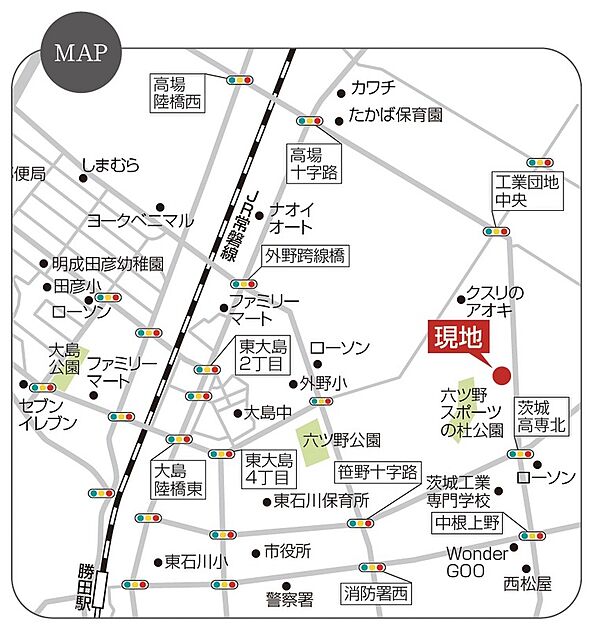 交通図