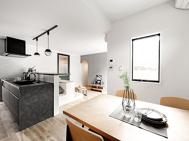 【【施工例・ダイニング】】※同社施工例