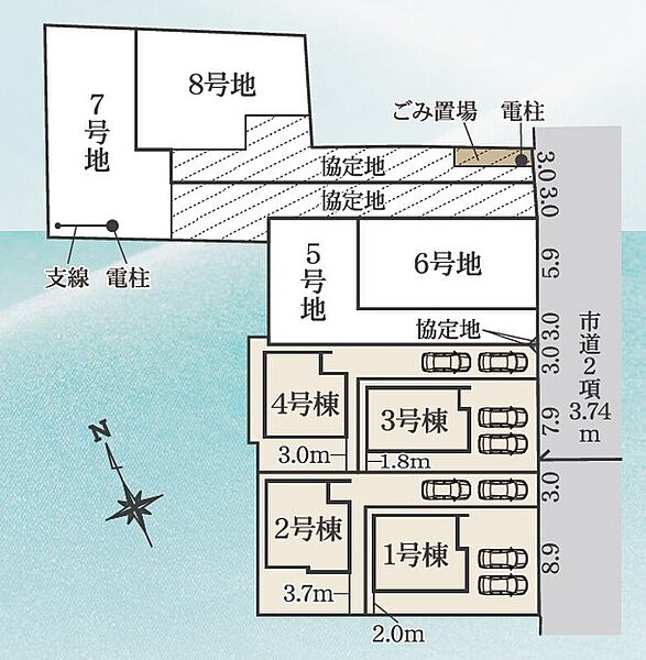 区割図