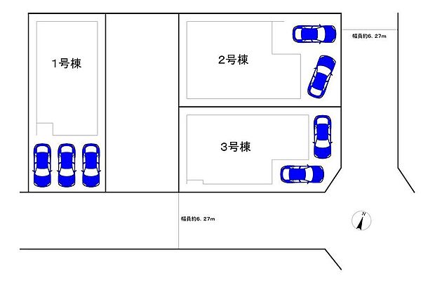 【全3区画】令和8年9月完成済!ピカピカのお家で気持ちのいい新生活をここではじめませんか♪