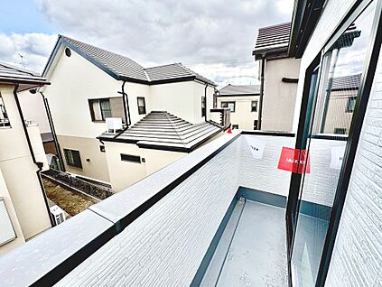 南東面バルコニー