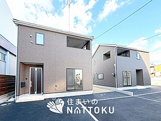 【住まいのNATTOKU】Cradle　garden　亀岡市千代川町小林植田　第３期　全４邸 外観