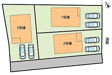 【住まいのNATTOKU】Cradle　garden　犬上郡豊郷町四十九院　第２期　全３邸 その他