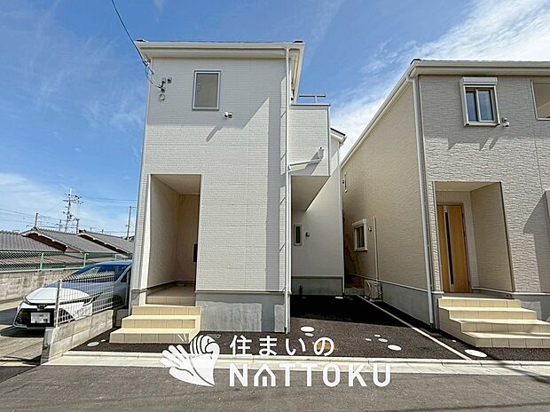 【現地写真(外観)【1号地】】耐震等級最高「3」取得で基準の1.5倍の性能・耐震強度で安心できます。