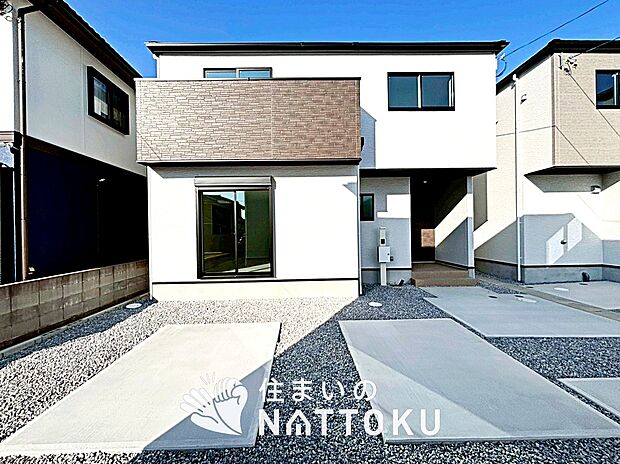 【現地写真（外観）【２号地】】健康被害に配慮したもっとも安全性の高い建材を採用し、シックハウス対策をしております。