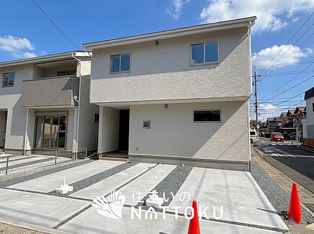 【現地写真（外観）【２号地】】健康被害に配慮したもっとも安全性の高い建材を採用し、シックハウス対策をしております。