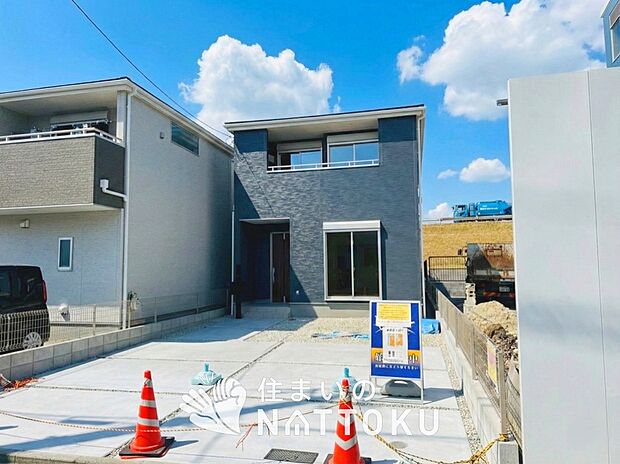 【現地写真（外観）【２号地】】健康被害に配慮したもっとも安全性の高い建材を採用し、シックハウス対策をしております。