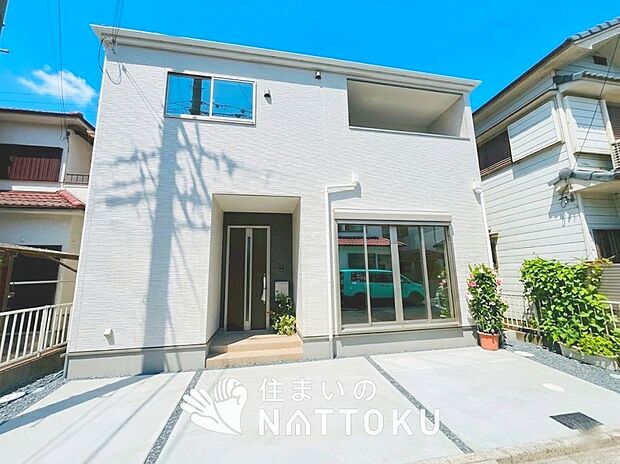 【現地写真（外観）】健康被害に配慮したもっとも安全性の高い建材を採用し、シックハウス対策をしております。