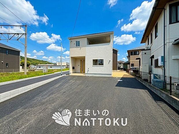 【現地写真(外観)【1号地】】健康被害に配慮したもっとも安全性の高い建材を採用し、シックハウス対策をしております。