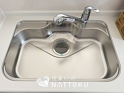 浄水器内臓ハンドシャワー付シンク