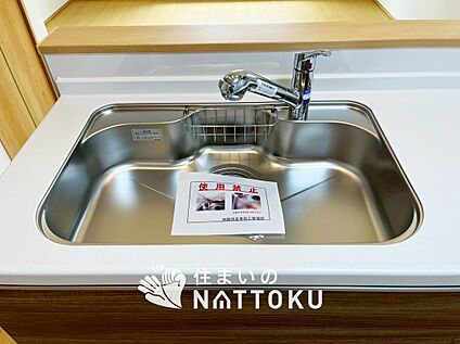 浄水器内臓ハンドシャワー付シンク