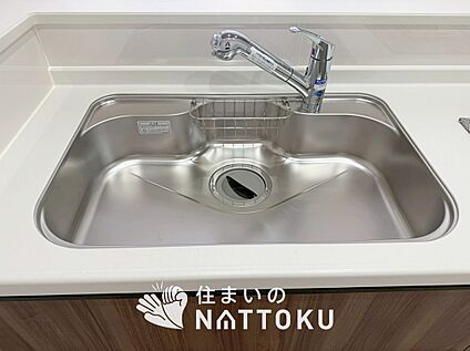 浄水器内臓型ハンドシャワー付シンク
