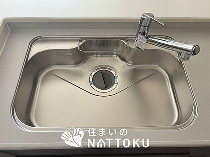 浄水器内臓型ハンドシャワー付シンク