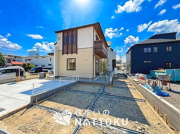 【現地写真(街並み)】耐震等級最高「3」取得で基準の1.5倍の性能・耐震強度で安心できます。