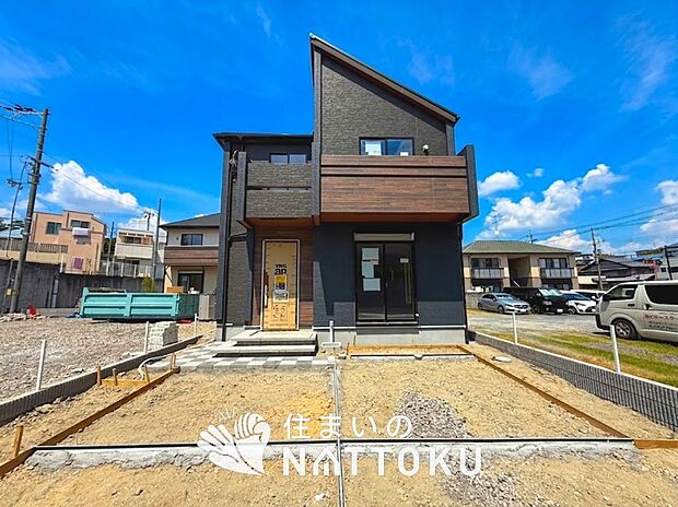 【現地写真(外観)【3号地】】健康被害に配慮したもっとも安全性の高い建材を採用し、シックハウス対策をしております。