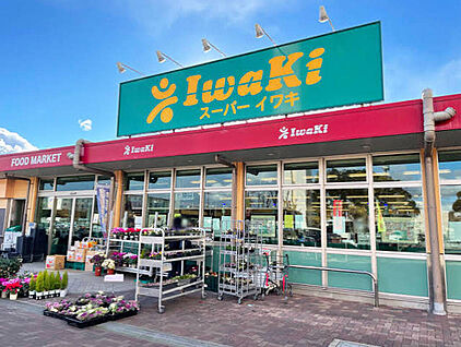 スーパーイワキ久御山店 1200ｍ(徒歩15分)