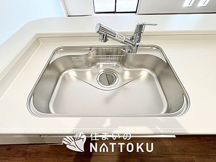 浄水器内臓型ハンドシャワー付シンク