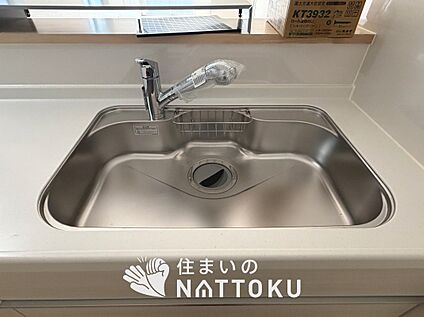 浄水器内臓ハンドシャワー付シンク