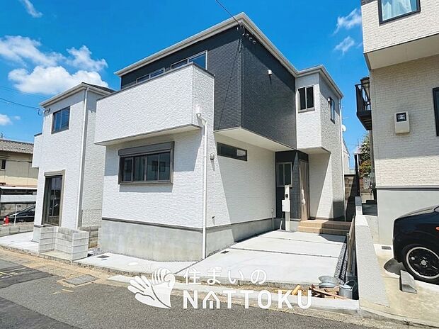 【現地写真(外観)【1号地】】健康被害に配慮したもっとも安全性の高い建材を採用し、シックハウス対策をしております。