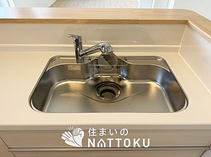 浄水器内臓ハンドシャワー付シンク