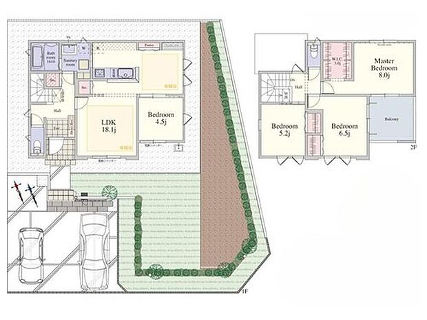 【大幅価格改定23号棟】
LDKはダイニングから繋がる洋室を含めると22帖超え!
個室としても、セカンドリビングとしても使用することができます!
